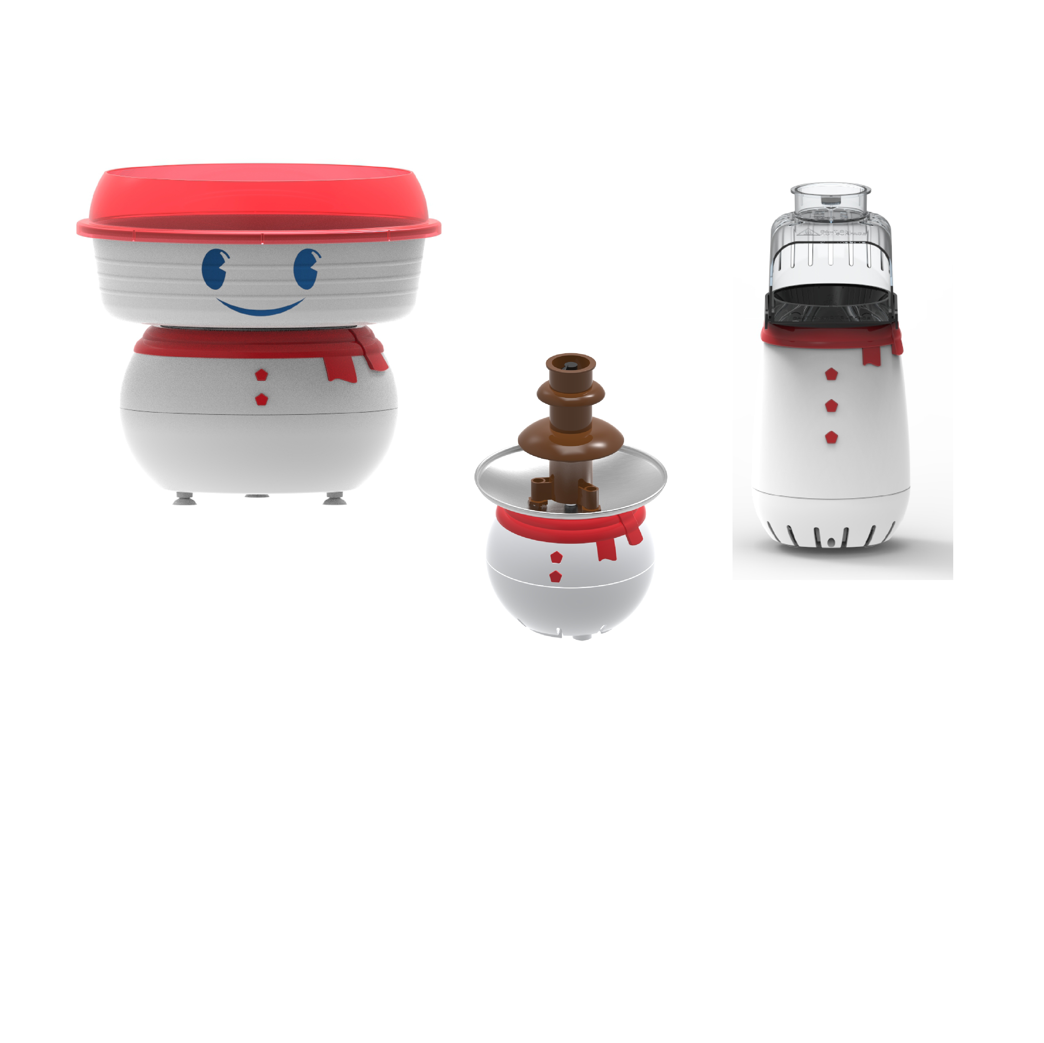 popcorn maker Chocolate Fountain cotton candy maker