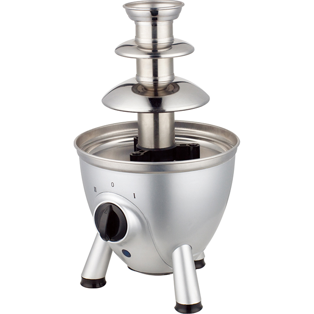 GS LFGB ETL CE 3-Tier Stainless Steel Chocolate Fountain